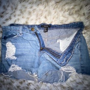 Jean shorts